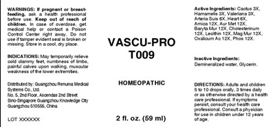 Vascu-pro (Grms0009 Vascu Pro T009)